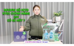 Hướng Dẫn Lắp Đặt Áo Điều Hòa KITO Chính Hãng KT03 24V Pin 30.000mAh Hướng Dẫn Lắp Đặt Áo Điều Hòa KITO Chính Hãng KT03 24V Pin 30.000mAh